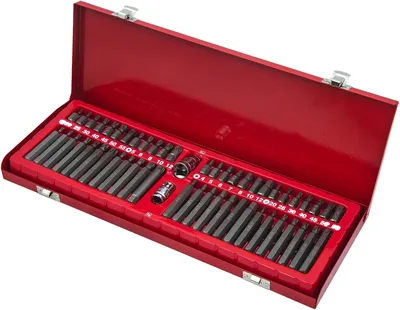 Набор бит AV Steel AV-011054, 54 предмета, универсальный