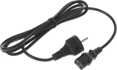 Кабель питания системного блока Lanmaster LAN-PP13/SH-1.8-BK (Schuko - C13, 3х0.75мм?, 250В, 10A, черный, 1.8м)
