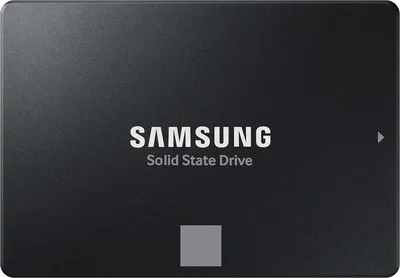 Твердотельный накопитель SSD Samsung 870 EVO MZ-77E1T0B 1TB 2.5" Client SATA 6Gb/s, 560/530, MTBF 1.5M, 3D V-NAND TLC, 1024MB, 600TBW, 0,33DWPD, RTL (545917) {10}