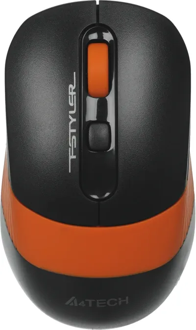 Мышь A4Tech FG10 ORANGE, беспроводная, 2000 dpi, USB
