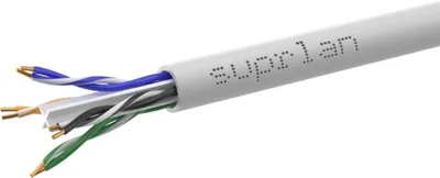 Кабель сетевой Suprlan 01-0316-1, кат.6, U/UTP, 305м, серый