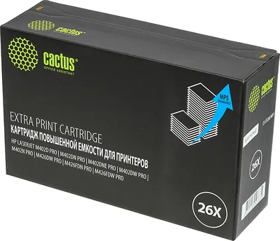 Картридж лазерный Cactus CS-CF226X-MPS, черный, 12000стр., для HP