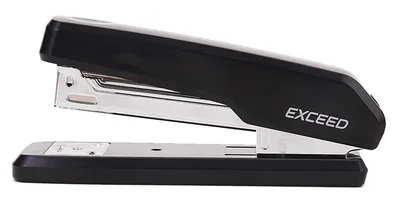 Степлер Deli E0300BLACK, Exceed, 24/6 26/6, 25 листов, черный