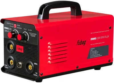 Сварочный полуавтомат FUBAG 46652, IRMIG 220 SYN FLUX, MMA/FLUX, 11.3 кВт