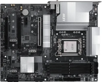 Материнская плата MSI PRO Z890-P WIFI6E Z890, LGA1851, 4*DDR5, 3*PCIEx16, 1*PCIEx1, 4*M.2, 2*TypeC, 1*USB3.2 Gen2, 6*USB3.2 Gen1, 8*USB2.0, 4*SATA3, 5G, DP, HDMI, ATX, RTL