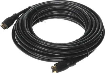 Кабель аудио-видео Buro HDMI 2.0 HDMI (m)/HDMI (m) 10м. позолоч.конт.  черный  (BHP  HDMI 2.0-10)