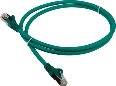 LAN-PC45/S6-2.0-GN Шнур коммутационный Lanmaster кат. 6 экр. FTP RJ45/RJ45 d 62 2м LSZH AWG26 зелёный