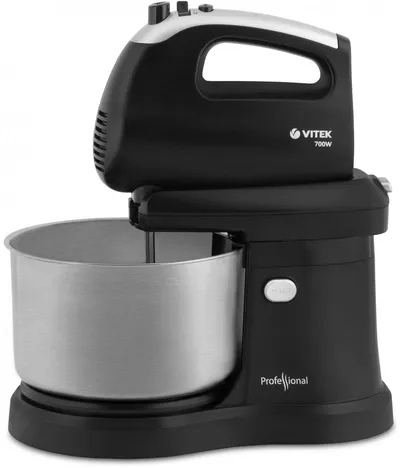 Миксер Vitek VT-1417 ST, 700 Вт, 2.8 л, с чашей