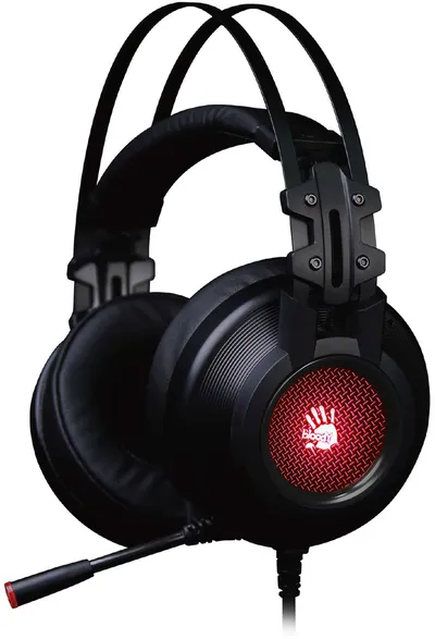 Наушники с микрофоном A4Tech Bloody G525 черный 2м мониторные оголовье (G525 BLACK)