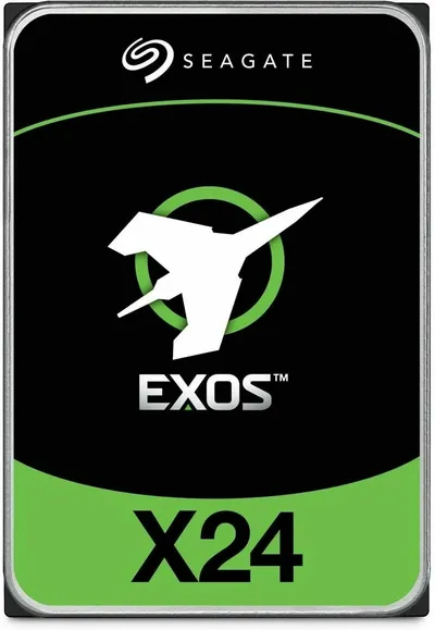 Жесткий диск Seagate Exos X24 HDD 3.5″ SAS 16Tb, 7200 rpm, 512Mb buffer, 512e/4kn, CMR, ST16000NM007H, 1 year