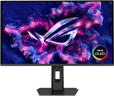 Монитор Asus 27" ROG Strix XG27AQDNG черный QD OLED LED 16:9 HDMI глянцевая HAS Piv 450cd 178гр/178гр 2560x1440 360Hz FreeSync Premium Pro DP QHD USB 6.1кг