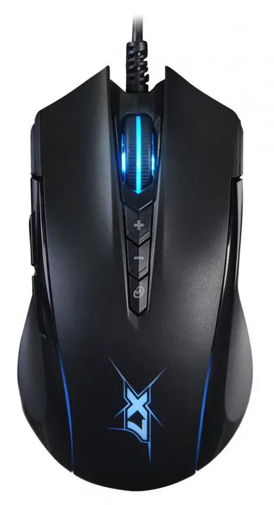 Мышь A4Tech X89 (BLACK), оптическая, 2400dpi, USB, 8 кнопок