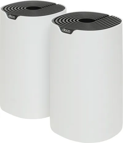 Беспроводной маршрутизатор TP-Link - Deco S7, 2.4/5 ГГц, 1300Мб/с, IEEE 802.11 a/b/g/n/ac, 2x RJ-45, 1 Гб/с, Mesh (2-pack), белый, Deco S7(2-pack)