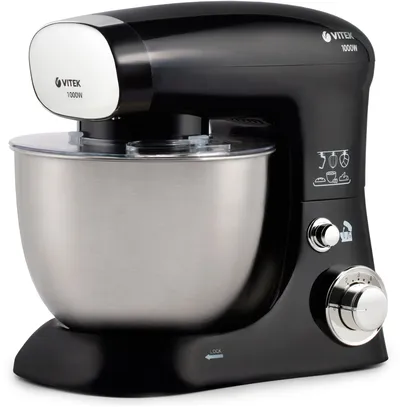 Кухонная машина VITEK VT-1437, 1000Вт, черный