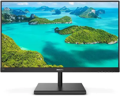 Монитор Philips 275E1S 27'', 2560x1440, IPS, 75hz, 50M:1, 250cd, 4ms, VGA, HDMI, DP 1.2, VESA, 3Y, Black/ Philips 275E1S 27'', 2560x1440, IPS, 75hz, 50M:1, 250cd, 4ms, VGA, HDMI, DP 1.2, VESA, 3Y, Black