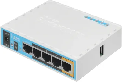 Точка доступа MikroTik hAP ac lite RB952Ui-5ac2nD, 5×LAN, 2.4/5 ГГц