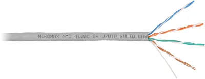 Кабель Nikomax NMC 4100C-GY, кат.5E U/UTP, 305м, серый