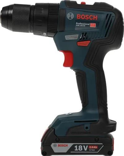 Дрель-шуруповерт Bosch 06019H5100, GSB 18V-50, бесщеточная, кейс