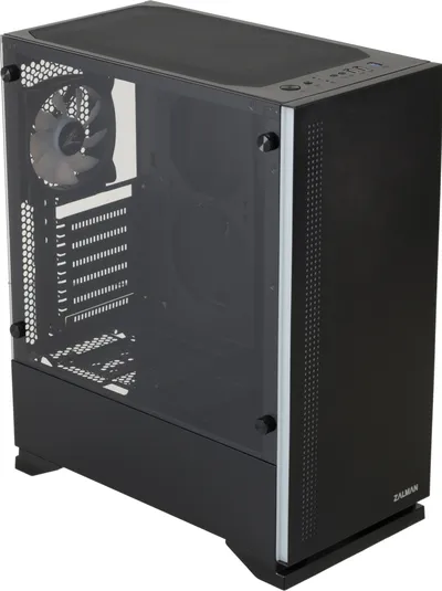 Корпус ПК Zalman S5 BLACK, ATX, 2×USB 2.0, 1×USB 3.0, Window