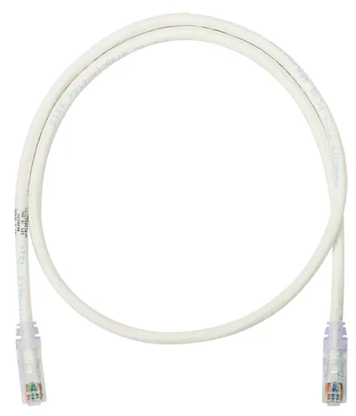 Патч-корд Panduit NK6PC3MY, UTP RJ-45, кат.5E, 3м, белый