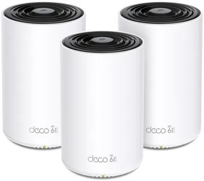 Mesh-роутер TP-Link Deco XE75 (3-PACK), AXE5400, 3×GbE