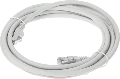 Патч-корд LANMASTER - LAN-PC45, FTP, кат. 6, 2 x RJ-45, RJ-45 - RJ-45, LSZH, серый, 3 м, LAN-PC45/S6-3.0-GY