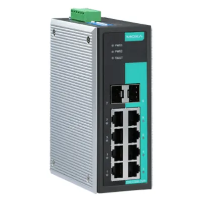 MOXA  Коммутатор EDS-G308-2SFP-T