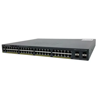 CISCO WS-C2960X-48FPS-L Catalyst 2960-X 48 GigE PoE 740W, 4x1G SFP, LAN Base