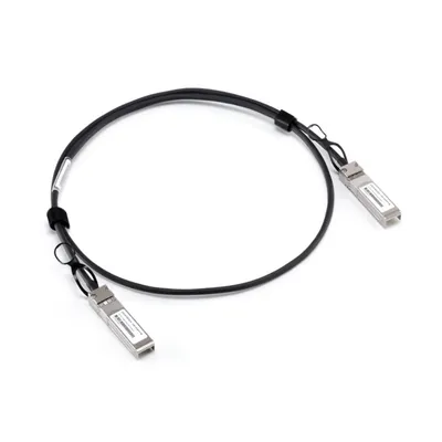 SFP-10G-CU1M - Пассивный кабель, Huawei, SFP-10G-CU1M, Direct Attach Cable (DAC), 10G SFP+–SFP+, длина 1 м, пассивный медный кабель, для высокоскоростного подключения коммутаторов, маршрутизаторов, серверов и систем хранения данных