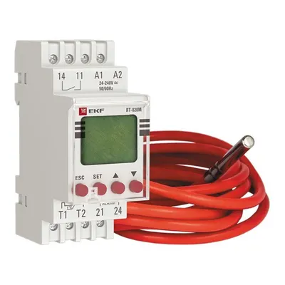 Реле температуры EKF RT-820M, -25…+130°C, с дисплеем