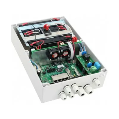 PSW-2G6F+UPS-Box - Уличный гигабитный управляемый коммутатор TFortis для подключения 6 камер, PoE 160 Вт (ККС-2 не входит в комплектацию)