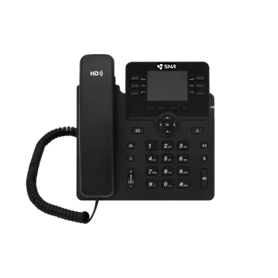 IP-телефон SNR-VP-76-CG-P, 6 SIP-аккаунта, цветной дисплей, GigE, PoE, без БП