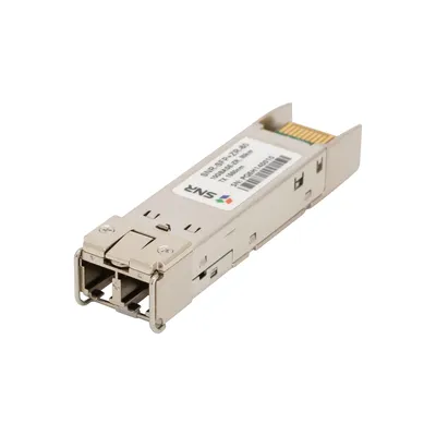SNR SNR-SFP+ZR-80 Двухволоконный модуль, SFP+ 10GBASE-ZR, разъем LC, рабочая длина волны 1550нм, дальность до 80км (23dB).