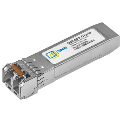 SNR SNR-SFP-C39-60 Модуль SFP CWDM оптический, дальность до 60км (25dB), 1390нм