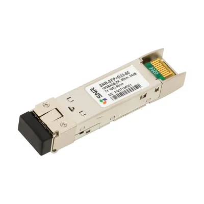 SNR-SFP+D33-80 Модуль SFP+ DWDM оптический, дальность до 80км (24dB), 1550.92нм