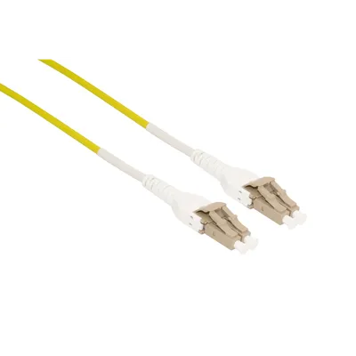 Патчкорд оптический LC/UPC-LC/UPC SM G.657.A1 Duplex Uniboot Flat Clip 3 метрa