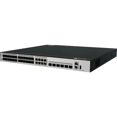Коммутатор Huawei S5735-S24ST4XE-V2, 24×1GbE SFP, 8×10/100/1000BaseT, 4×10G SFP+