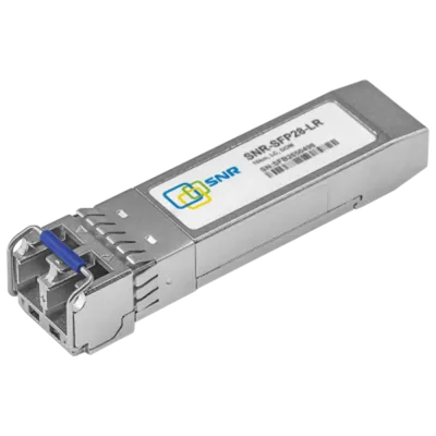 Трансивер SNR, SFP28, 25GBase-LR, Duplex LC, Одномодовый, wavelength TX-1310 нм / RX-1310 нм, до 10Км, DDM, SNR-SFP28-LR-10