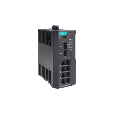 Маршрутизатор MOXA EDR-G9010-VPN-2MGSFP-HV, 8×GbE, 2×SFP, VPN