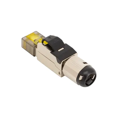 Коннектор RJ-45 SNR SNR-RJ-45-SD-с8-SC, cat.8, экранированный, 2000МГц