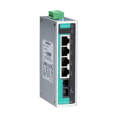 MOXA  Коммутатор  EDS-205A-S-SC
