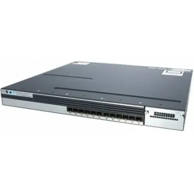 Коммутатор Cisco WS-C3750X-12S-S Catalyst 3750X 12 Port GE SFP IP Base-WS-C3750X-12S-S