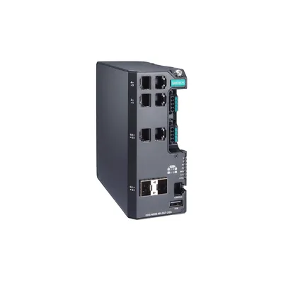 Коммутатор MOXA EDS-4008-4P-2GT-2GS-LVB, 4×PoE, 2×GbE, 2×SFP