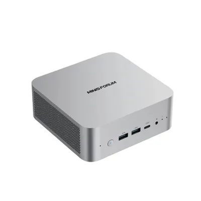 Мини-ПК MINISFORUM M1Pro, Intel Core Ultra 5 125H/32 ГБ DDR5/1024 ГБ SSD/Intel Arc Graphics/Windows 11 Pro, серебристый (M1Pro-125H/32GB+1TB)
