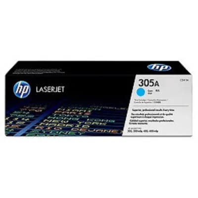 (Спец.цена) Оригинальные картридж лазерный HP 305A (CE411A) (2600 стр, Голубой) для HP LaserJet Pro 300 Color M351a / MFP M375nw / 400 Color M451dn / M451dw / M451nw / MFP M475dn / M475dw