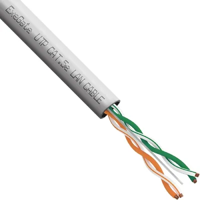 Кабель ExeGate EX281821RUS, UTP 2 пары, кат.5e, 305м