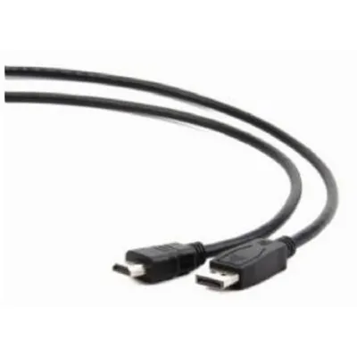 Кабель Gembird CC-DP-HDMI-7.5M, DisplayPort–HDMI, 7.5м, черный