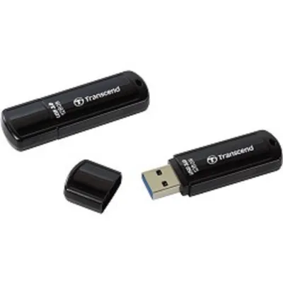 USB накопитель Transcend - JetFlash 700, USB Type A (USB 3.2 Gen 1), 128 ГБ, write speed-40MB/s, read speed-90MB/s, цвет чёрный, TS128GJF700
