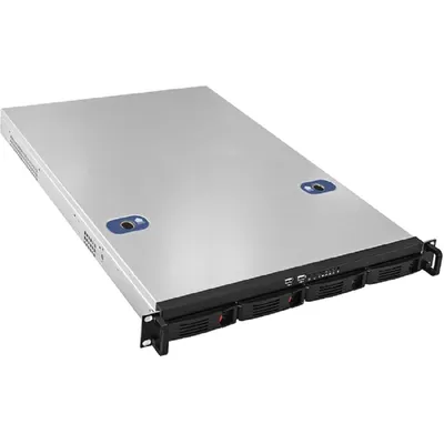 Exegate EX264267RUS Серверный корпус Exegate Pro 1U660-HS04 <RM 19",  высота 1U, глубина 660, без БП, 4xHotSwap, USB>