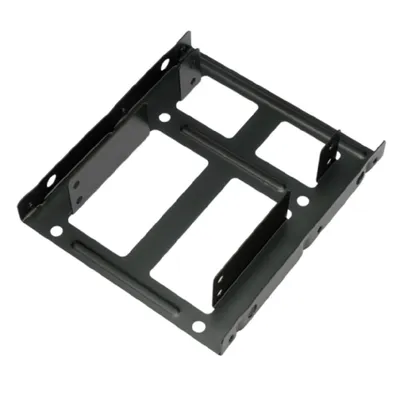 MF-22535M Салазки для установки двух HDD/SSD 2.5'' в отсек 3.5"  Gembird  MF-22535M,  металл, пакет